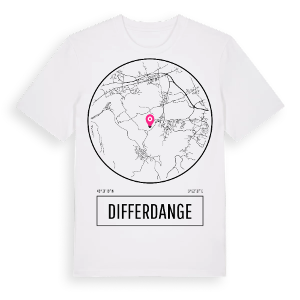 Differdange t-shirt – ekologisk bomull t-shirt från Pinshirt