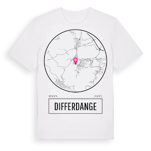 Differdange t-shirt – ekologisk bomull t-shirt från Pinshirt