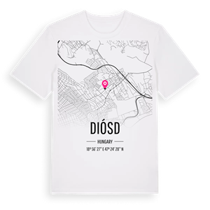 Diósd karta t-shirt – ekologisk bomull t-shirt från Pinshirt