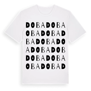 Doba ordlek t-shirt – ekologisk bomull t-shirt från Pinshirt