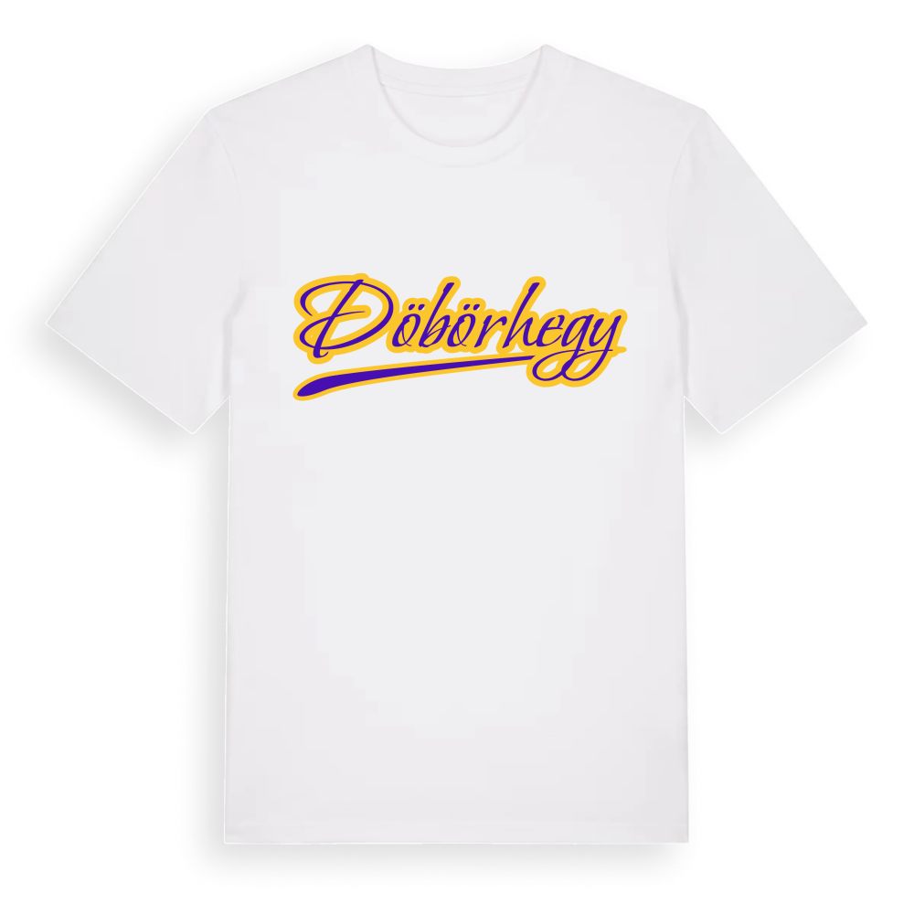 Döbörhegy baseball t-shirt – White, i miljö