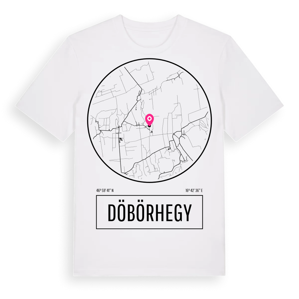Döbörhegy t-shirt – White, i miljö