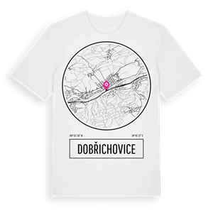 Dobřichovice t-shirt – ekologisk bomull t-shirt från Pinshirt
