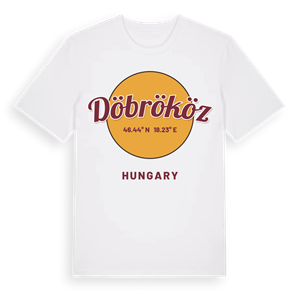 Döbrököz cirkel t-shirt – ekologisk bomull t-shirt från Pinshirt
