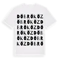 Döbrököz ordlek t-shirt