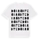 Döbrönte ordlek t-shirt