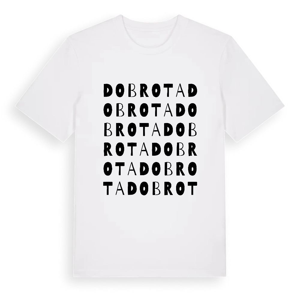 Dobrota ordlek t-shirt – White, i miljö
