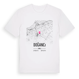 Doğancı karta t-shirt – ekologisk bomull t-shirt från Pinshirt