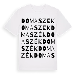 Domaszék ordlek t-shirt – ekologisk bomull t-shirt från Pinshirt