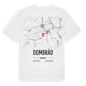 Dombrád karta t-shirt – ekologisk bomull t-shirt från Pinshirt