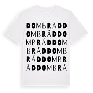 Dombrád ordlek t-shirt – ekologisk bomull t-shirt från Pinshirt