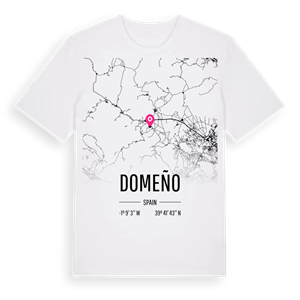 Domeño karta t-shirt – ekologisk bomull t-shirt från Pinshirt