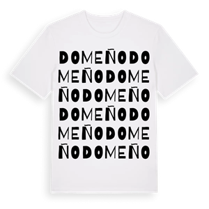Domeño ordlek t-shirt – ekologisk bomull t-shirt från Pinshirt
