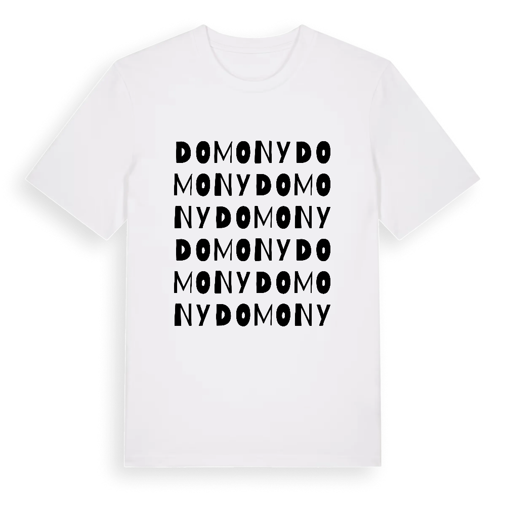 Domony ordlek t-shirt – White, i miljö