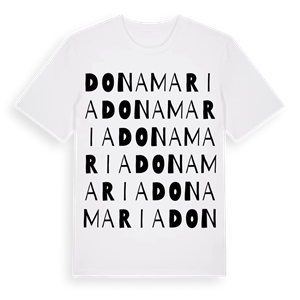 Donamaria ordlek t-shirt – ekologisk bomull t-shirt från Pinshirt