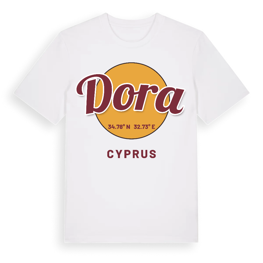 Dora cirkel t-shirt – White, i miljö