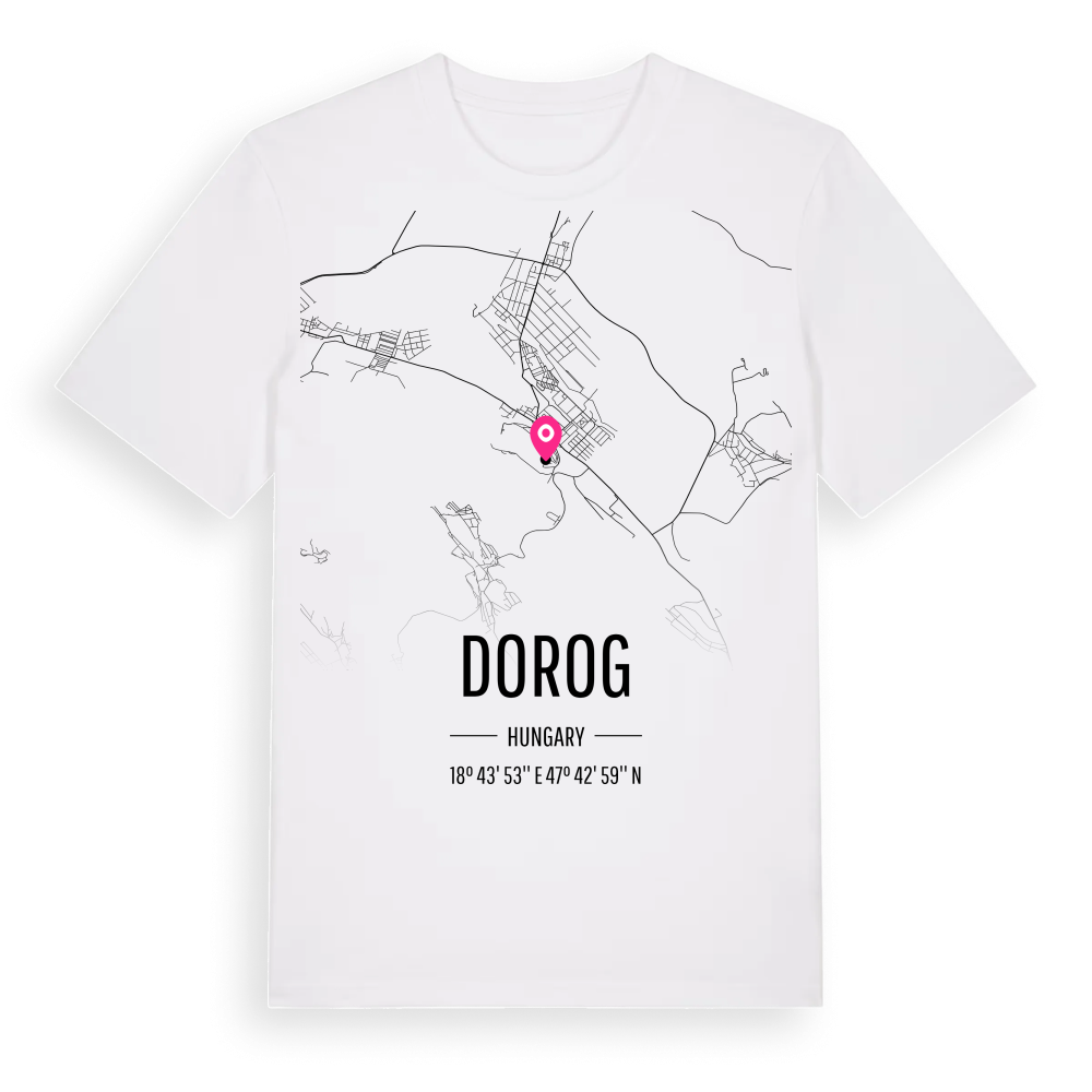 Dorog karta t-shirt – White, i miljö