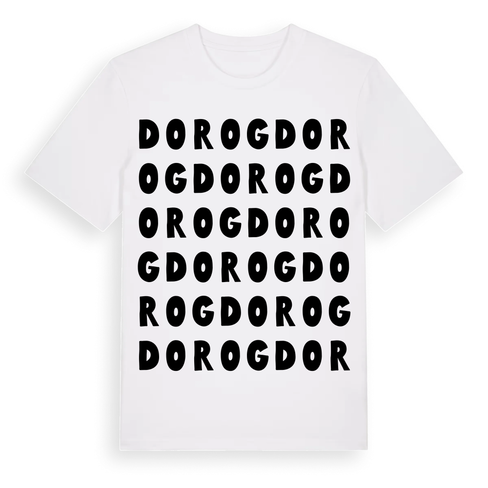 Dorog ordlek t-shirt – White, i miljö