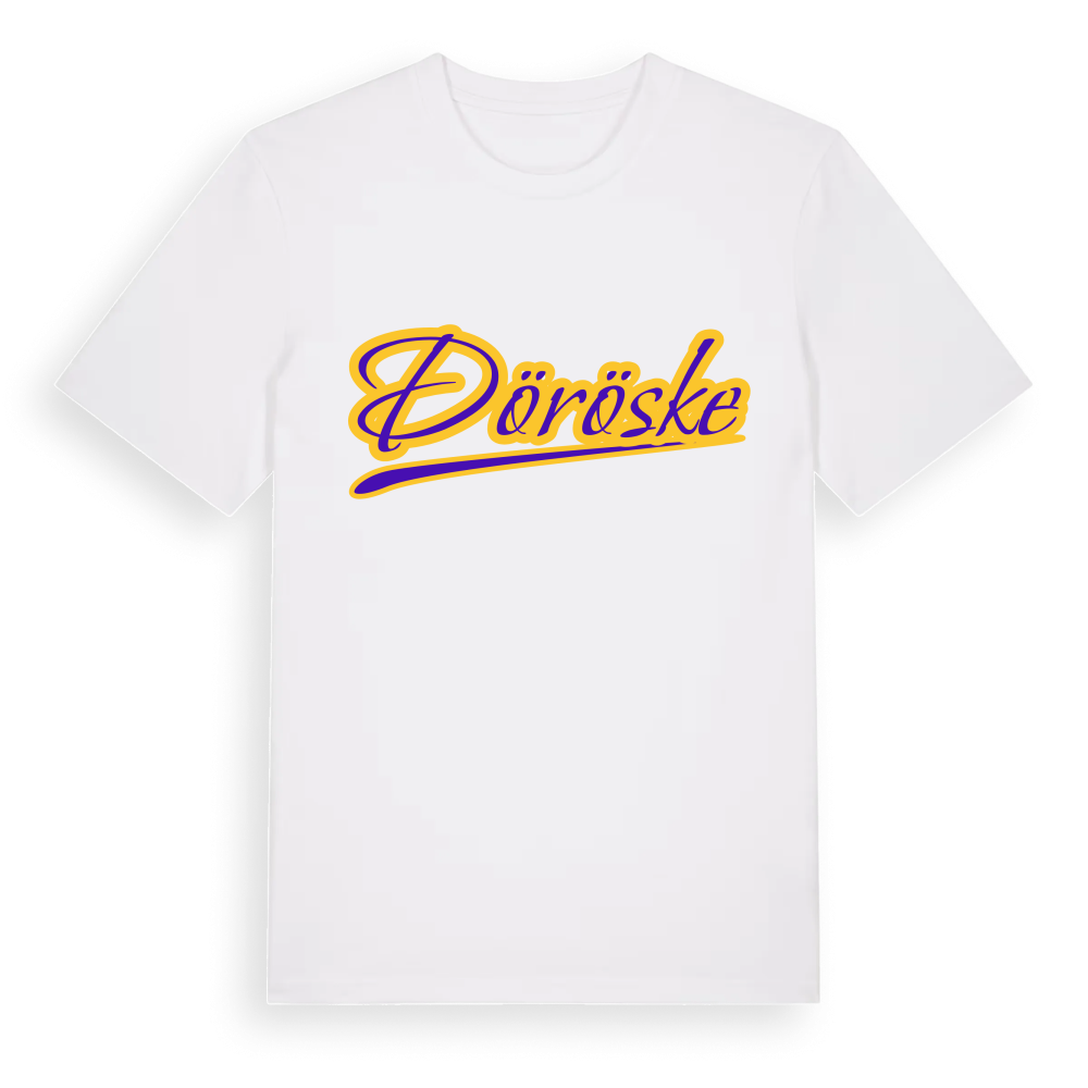 Döröske baseball t-shirt – White, i miljö