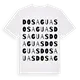 Dos Aguas ordlek t-shirt