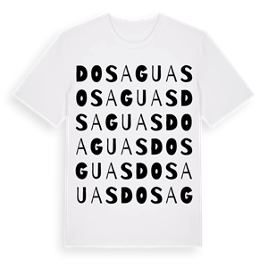 Dos Aguas ordlek t-shirt – ekologisk bomull t-shirt från Pinshirt