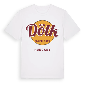 Dötk cirkel t-shirt – ekologisk bomull t-shirt från Pinshirt