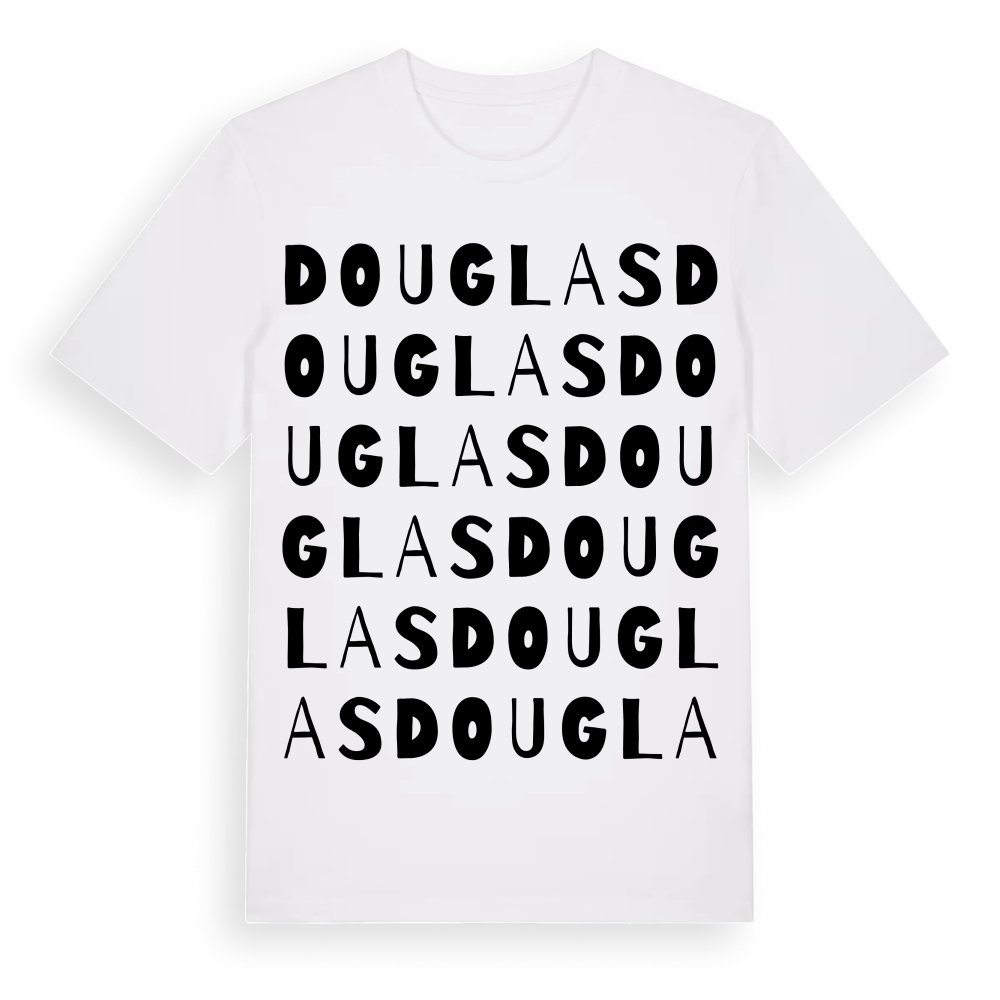 Douglas ordlek t-shirt – White, i miljö