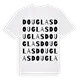Douglas ordlek t-shirt