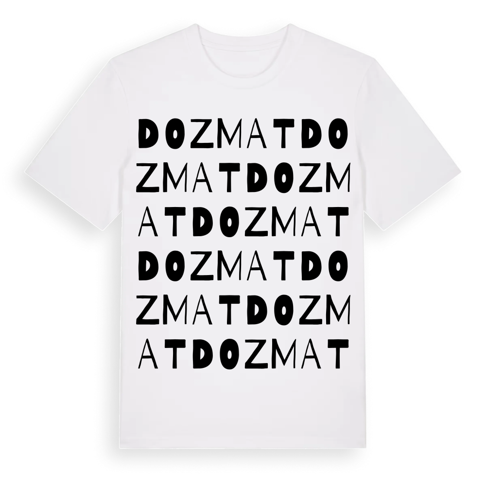 Dozmat ordlek t-shirt – White, i miljö