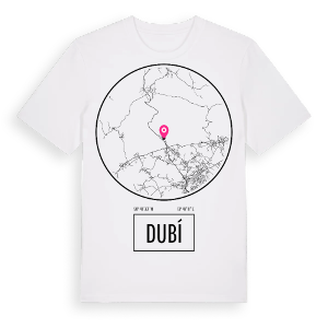 Dubí t-shirt – ekologisk bomull t-shirt från Pinshirt