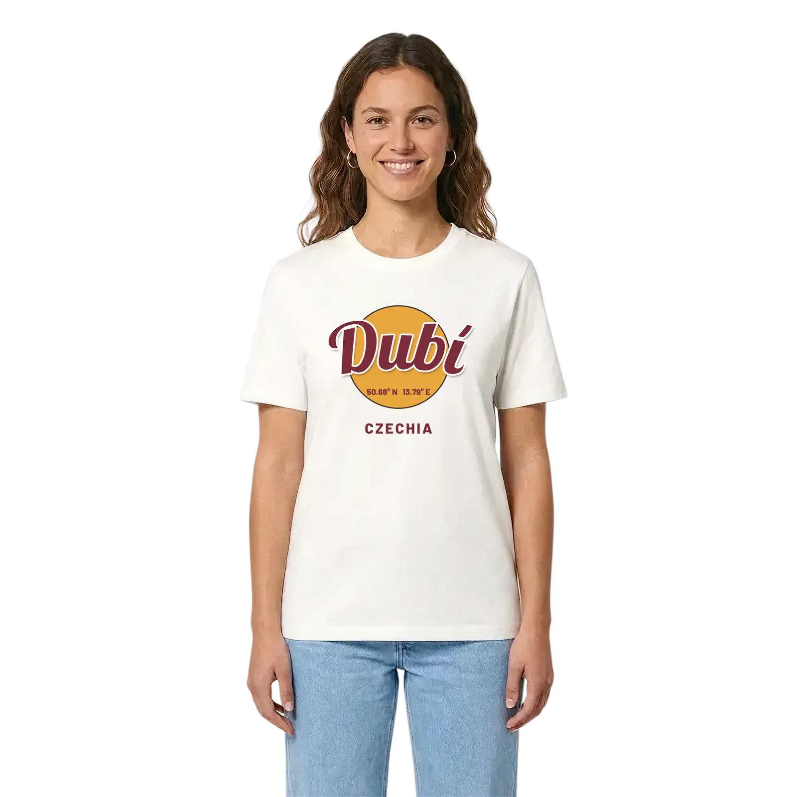 Dubí cirkel t-shirt – White, i miljö
