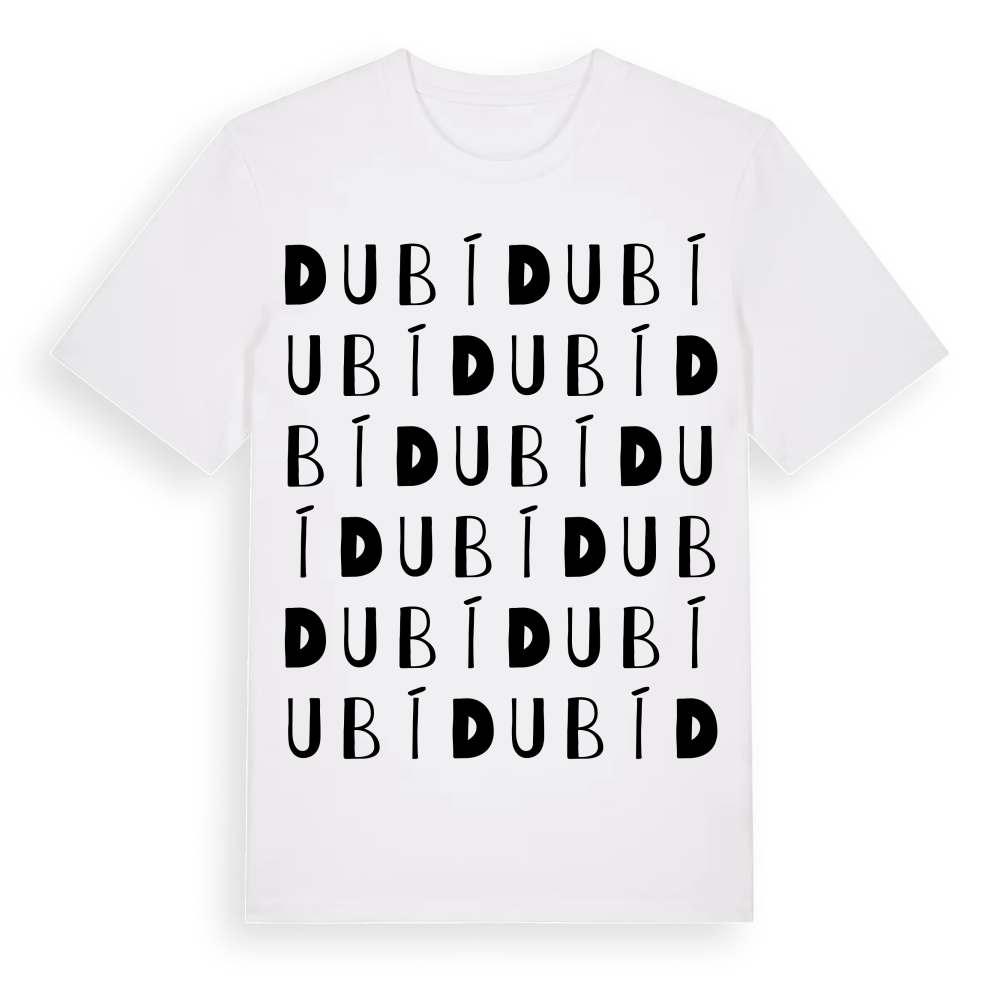 Dubí ordlek t-shirt – White, i miljö