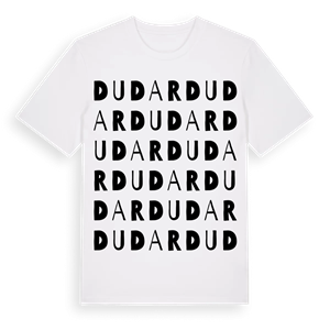 Dudar ordlek t-shirt – ekologisk bomull t-shirt från Pinshirt