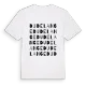 Dudelange ordlek t-shirt
