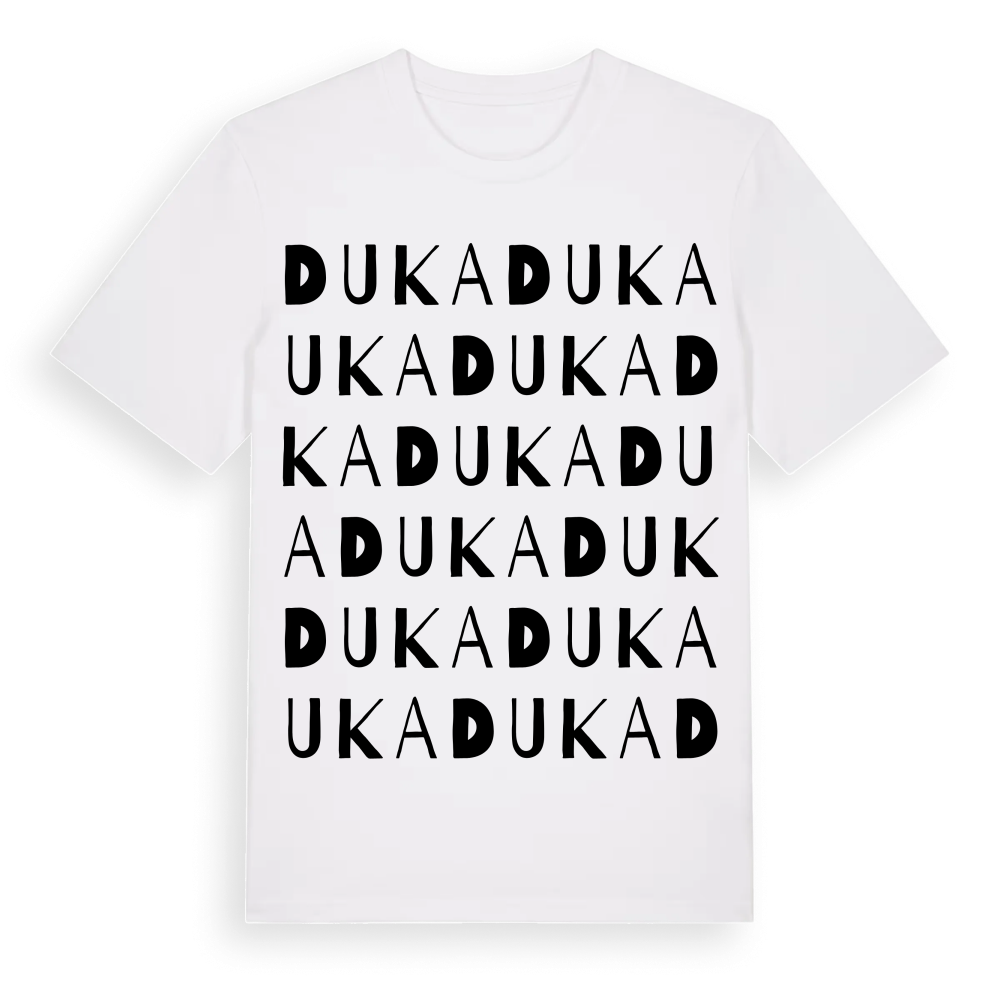 Duka ordlek t-shirt – White, i miljö
