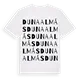 Dunaalmás ordlek t-shirt