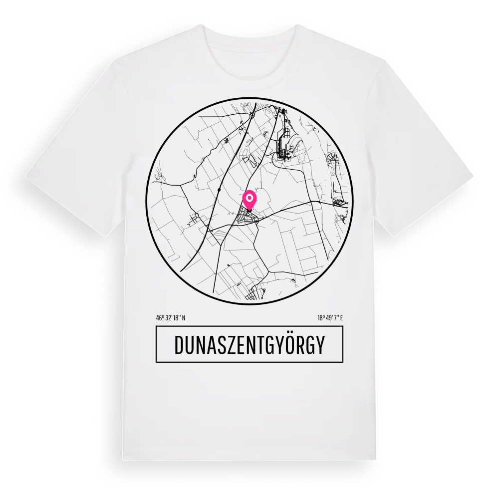 Dunaszentgyörgy t-shirt – White, i miljö