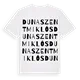 Dunaszentmiklós ordlek t-shirt