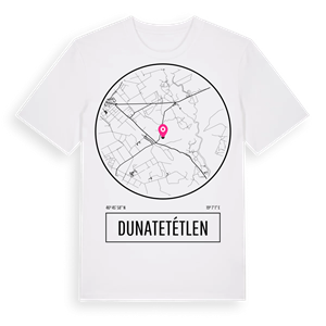 Dunatetétlen t-shirt – ekologisk bomull t-shirt från Pinshirt