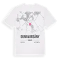 Dunavarsány karta t-shirt