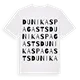 Dunikas pagasts ordlek t-shirt