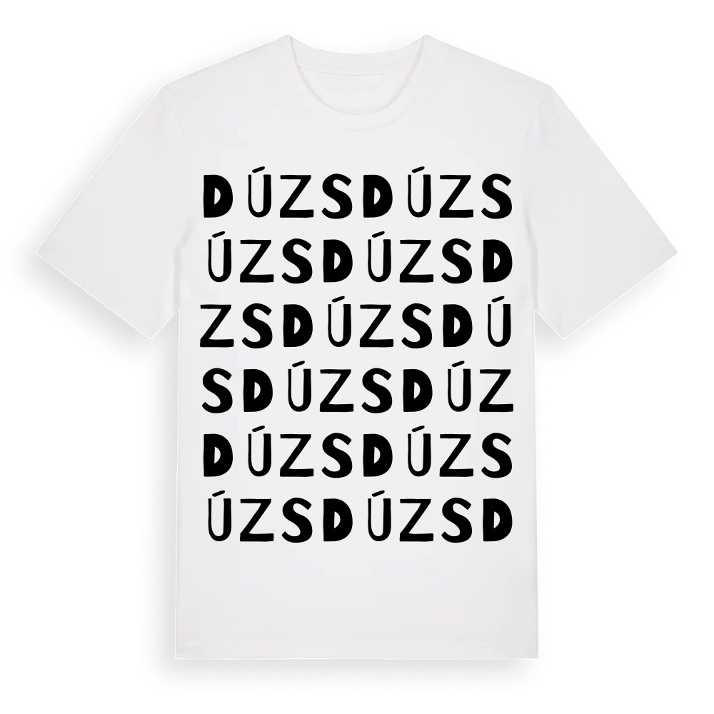 Dúzs ordlek t-shirt – White, i miljö