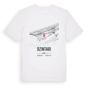 Dzintari karta t-shirt – ekologisk bomull t-shirt från Pinshirt