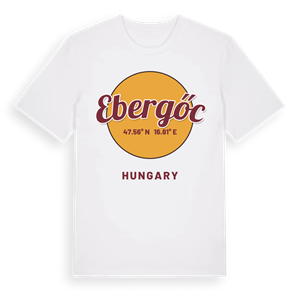 Ebergőc cirkel t-shirt – ekologisk bomull t-shirt från Pinshirt