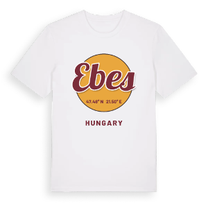 Ebes cirkel t-shirt – ekologisk bomull t-shirt från Pinshirt