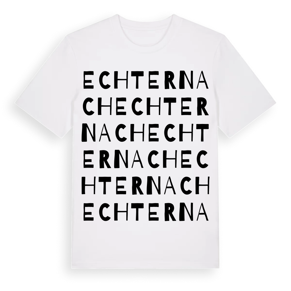 Echternach ordlek t-shirt – White, i miljö