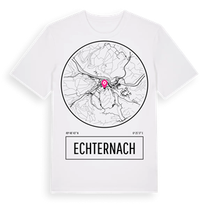 Echternach t-shirt – ekologisk bomull t-shirt från Pinshirt