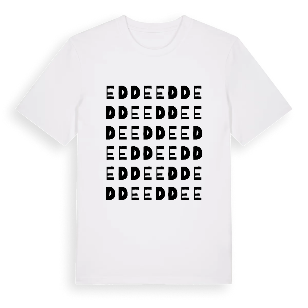 Edde ordlek t-shirt – White, i miljö