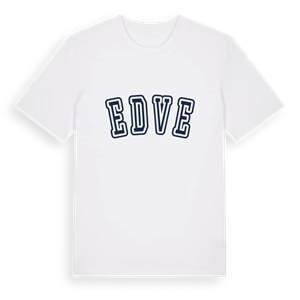Edve college t-shirt – ekologisk bomull t-shirt från Pinshirt