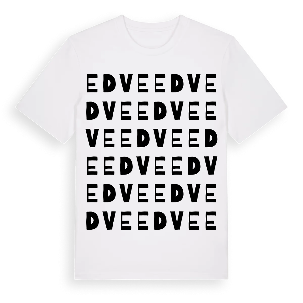 Edve ordlek t-shirt – White, i miljö